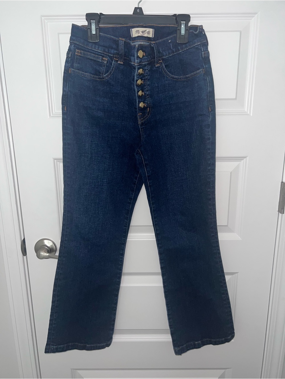 Madewell Size 26 Mid-Rise Kick out Jeans